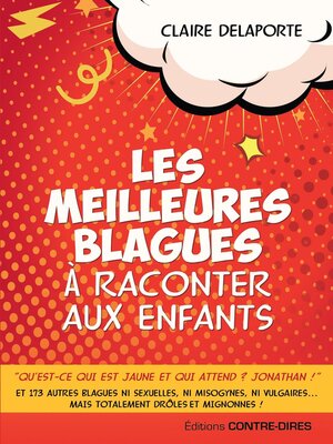 cover image of Les meilleures blagues à raconter aux enfants